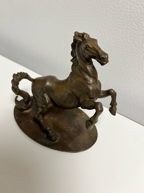 Franklin Mint Curators' Collection of Classic Horse Sculpture Renaissance Bronze